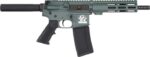 GLFA AR15 PISTOL 223 WYLDE – 7.5″ NITRIDE BBL CHARCOAL GRN - View 1