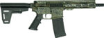 GLFA AR15 PISTOL 223 WYLDE – BUNDLE W/ 5 KNIVES LICHEN GRN - View 1