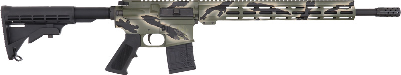 GLFA AR15 450 BUSHMASTER – 18″ NIT BBL PURSUIT GREEN CAMO