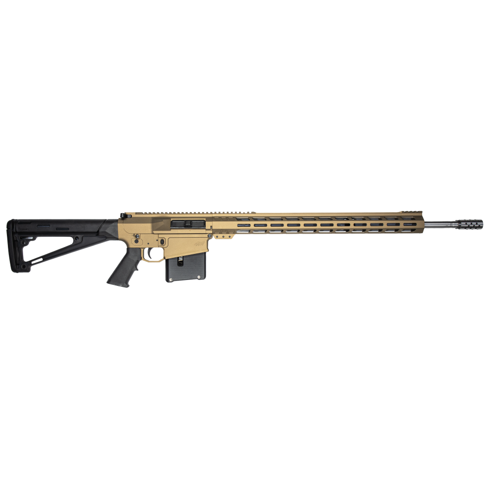 GLFA  AR Long Action Rifle 6.5 PRC 5rd Magazine 24″ Barrel MLOK Handguard Bronze Cerakote