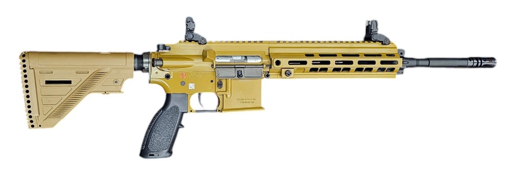 H&K HK416 RIFLE 22LR HK BROWN 16IN BARREL 10RD 81000978
