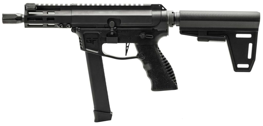 GFORCE ARMS JAWBONE HYBRID 9MM 5″ BRL 33+1 RD MAG BLACK