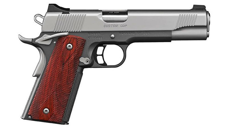 KIMBER CUSTOM CDP .45ACP PISTOL 5″ TWO TONE