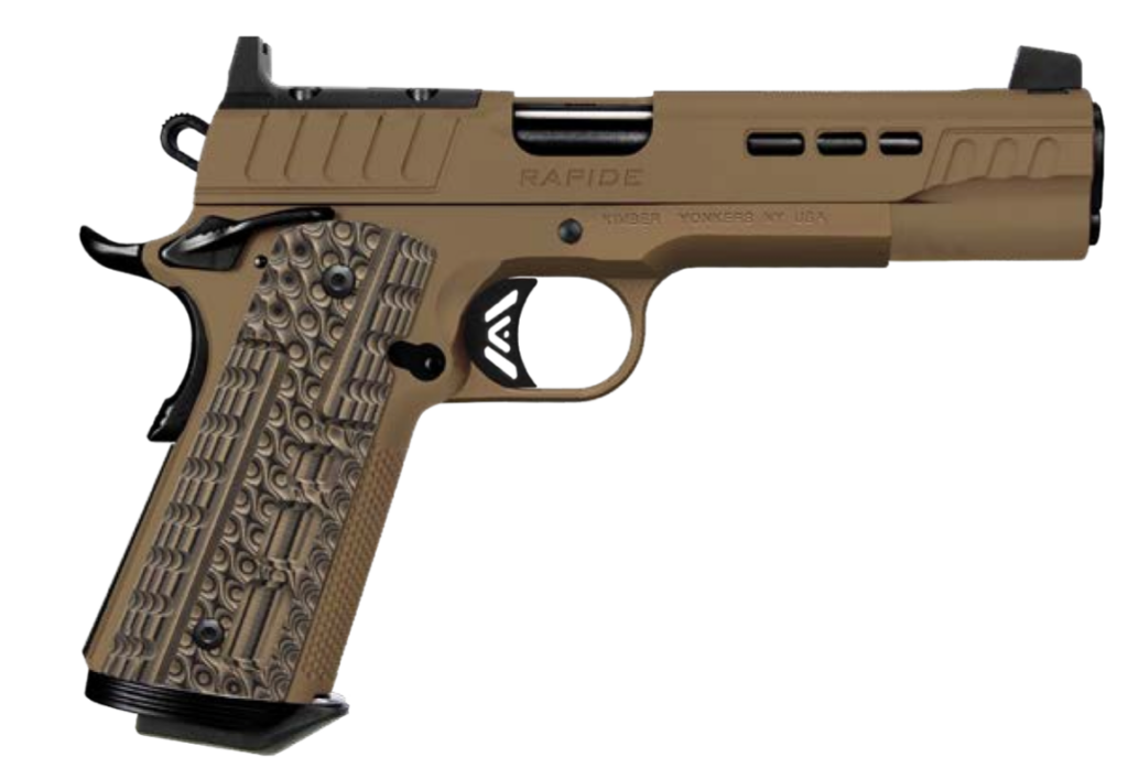 KIMBER RAPIDE FDE OR 38 SUPER 5″ 1-9RD MAG