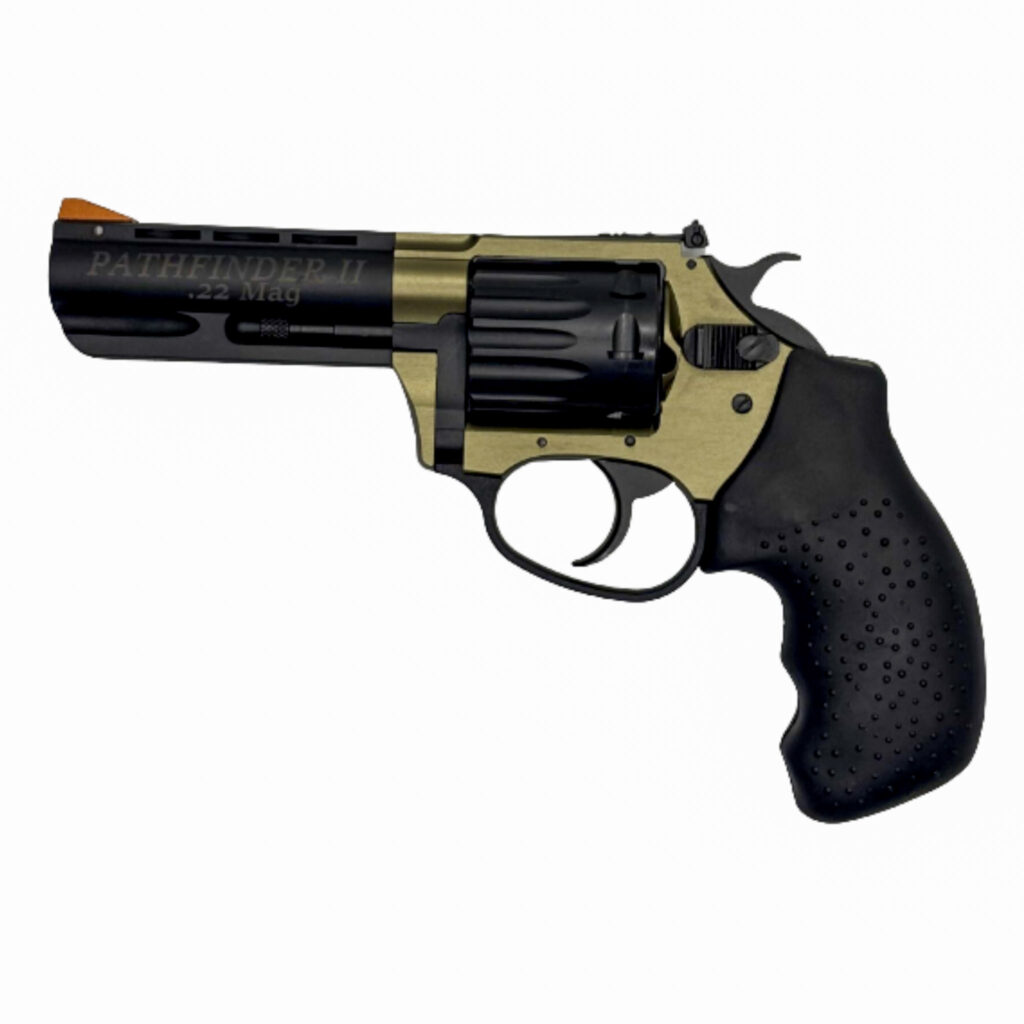 CHARTER ARMS PATHERFINDER II 22 MAG 3.5IN BARREL 8RD OD GREEN/BLACK PASSIVATE ALUM FRAME STANDARD HAMMER COMPACT GRIP 52336