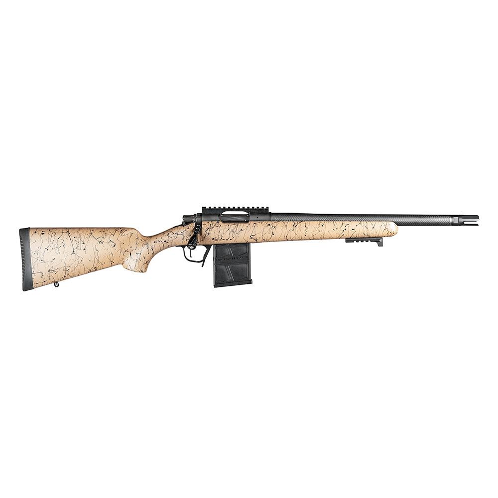 Christensen Arms Ridgeline FFT Rifle 6mm ARC 5rd Capacity 16″ Threaded Carbon Fiber Barrel Tan w/Black Accents Stock