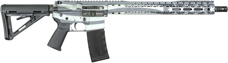 BLACK RAIN SPEC+ PATRIOT RIFLE – 5.56 16″ OBSIDIAN FLAG 30RD