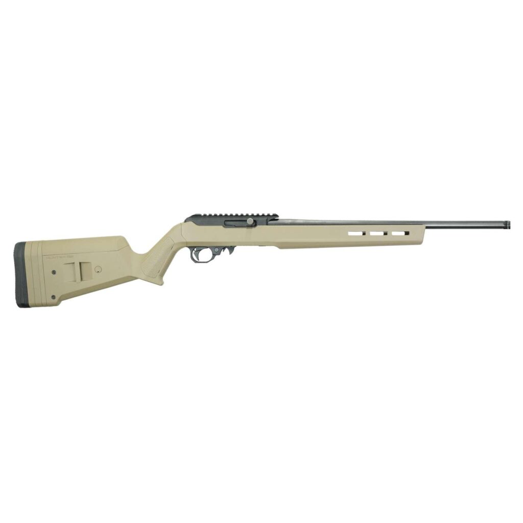 Black Rain Ordnance Hunter Rifle .22 LR 10rd Magazine 18″ Threaded Barrel FDE