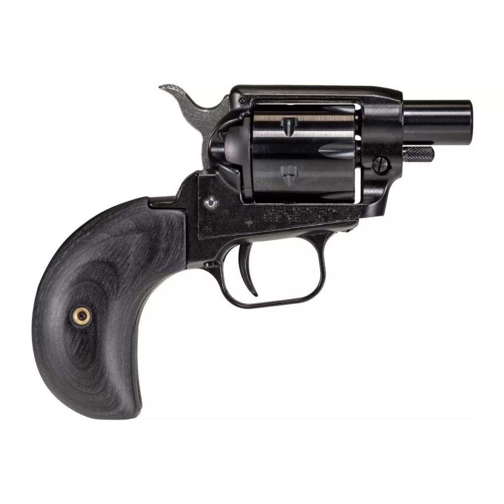 Heritage Barkeep Boot Black Handgun 22 LR 6rd Magazine 1.68″ Barrel Black