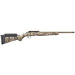 RUGER AMERICAN RIMFIRE FULL SIZE 22LR RFL BB/GO WILD CAMO 18″ T.B. 9+1 - View 1
