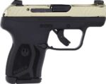RUGER LCP MAX 380ACP FRONT – NIGHT SGT CHAMPAGNE PVD SLIDE - View 1
