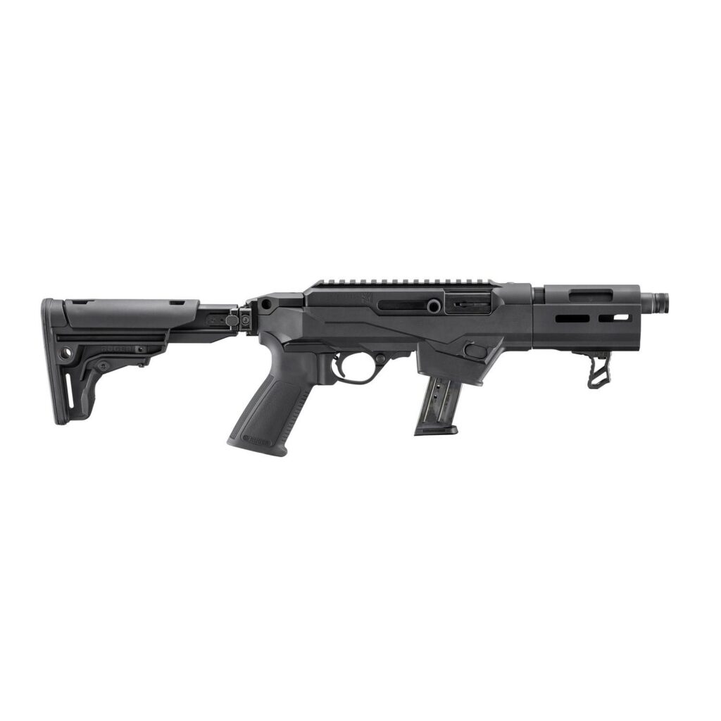 Ruger PC Carb 9mm 17rd 6.5in Thrd Bbl Blk Fold Stk   NFA