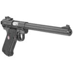 RUGER MRK IV TRGT 22LR 10″ BLUED CHCKRD BLK GRP ADJ SIGHT 10RD - View 2