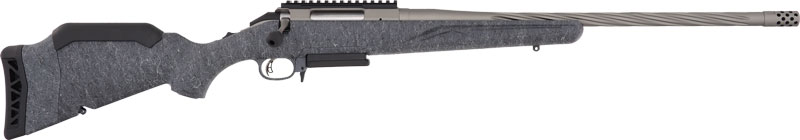 RUGER AMERICAN GENII 7MM-08 – 20″ GRAY GRAY SPLATER SYN