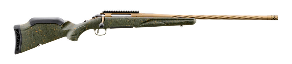RUGER AMERICAN G2 PRED RFL 30-06SPFD 22″ T.B. SPIRAL BBL, GRN SPLTR,BRNT BRNZ 4RD