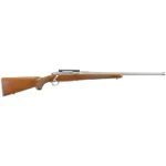 RUGER HAWKEYE HUNTER 7MM REM MAG BOLT RFL 24″ STS THRDED BBL, AMERICAN WALNUT 3RD - View 1