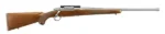 RUGER HAWKEYE HUNTER 7MM REM MAG BOLT RFL 24″ STS THRDED BBL, AMERICAN WALNUT 3RD - View 2