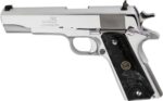 IVER JOHNSON 1911A1 38 SUPER – 5″ FS 9RD CHROME BLACK PEARL - View 2