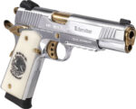 GIRSAN MC1911S LIBERADORE – 38 SUPER CHROME/GOLD ENGR. 8RD - View 7