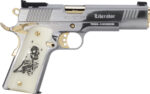GIRSAN MC1911S LIBERADORE III – 9MM SKELETON CHROME/GOLD 9RD - View 2