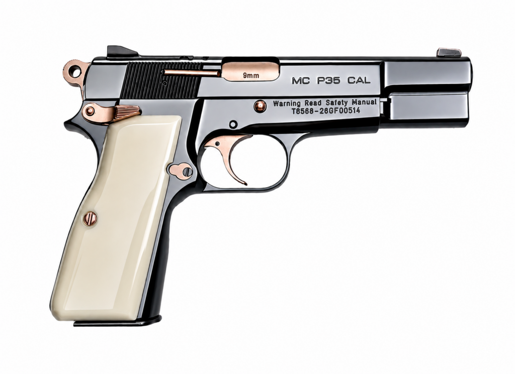 GIRSAN MCP35 9MM BLACK CHROME AND ROSE GOLD 4.87IN BARREL 10RD CA COMPLIANT 390459