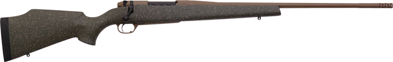 WEATHERBY MARK V WEATHERMARK – LT 6.5 CM 22″ FDE/BLACK