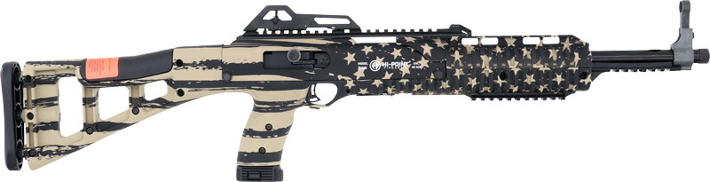 HI-POINT CARBINE 45ACP 17.5″ – TB 9RD GRAND UNION FLAG FDE
