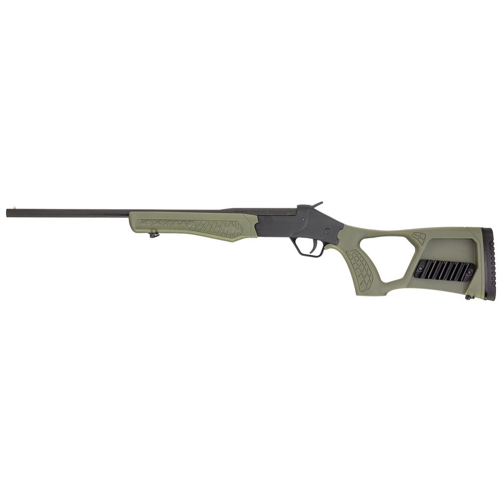 SS Poly Tuffy 410GA 18.5″ BK/OD Green Break-Action Shotgun