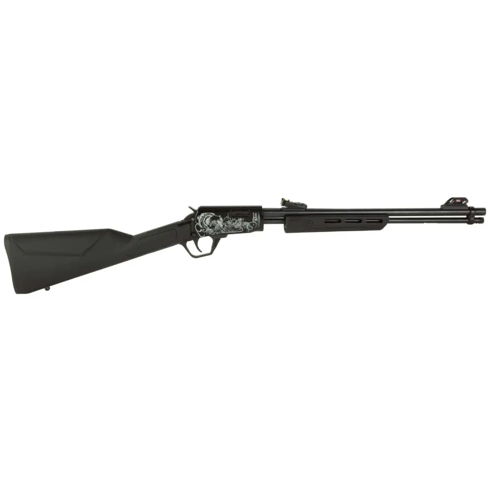 ROSSI GALLERY 22LR RFL 18″ 15RD BLK ENGRAVED TRKY EDITION