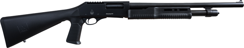 AKKAR 612 HOMESTEAD DEFENSE – 12GA 3″ 18.5″ BLACK POLYMER