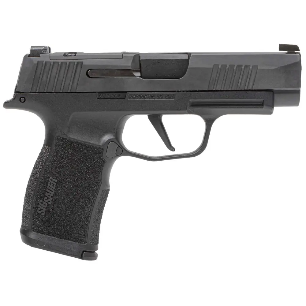 SIG SAUER P365XL 9MM 3.7″ PSTL BLACK 2-12RD OPTC PLTE COVER