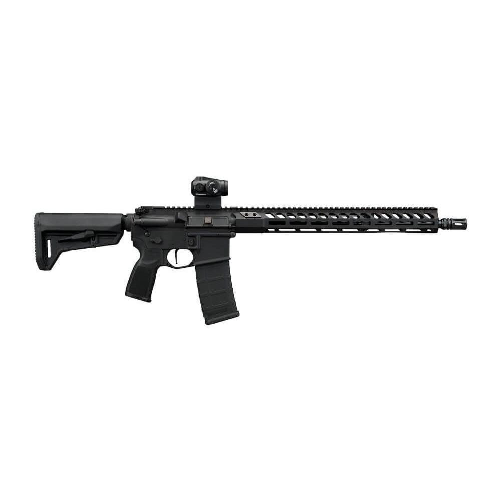Sig Sauer M400 Forge Black Rifle 5.56 NATO 10rd Magazine 16″ Barrel ROMEO-MSR GEN II Adjustable Stock M-LOK Handguard