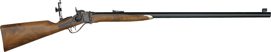 PEDERSOLI SHARPS 1874 BOSS – 45-70 34″ BLUED/WALNUT