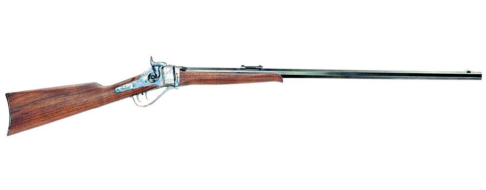 Chiappa 1874 Sharps Case Colored Rifle 45-70 Govt 1rd Capacity 32″ Barrel Checkered Walnut Stock