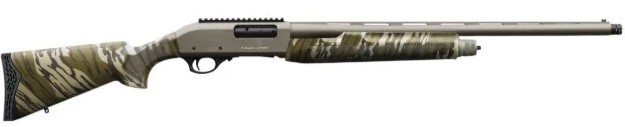 CHARLES DALY 301 PUMP TURKEY SHOTGUN 20GA 24IN BARREL 5RD 3IN CHAMBER MOSSY OAK BOTTOMLAND CAMO SYNTHETIC STOCK  BERETTA/BENELLI MOBIL STYLE  MC3X  930.421