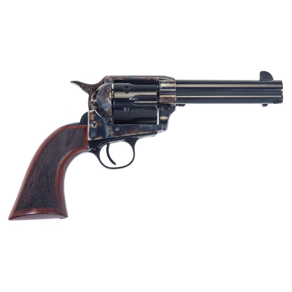Taylors & Company Gunfighter Defender Handgun .357 Mag/.38 Spl 6rd Capacity 4.75″ Barrel Case Hardened Steel Frame