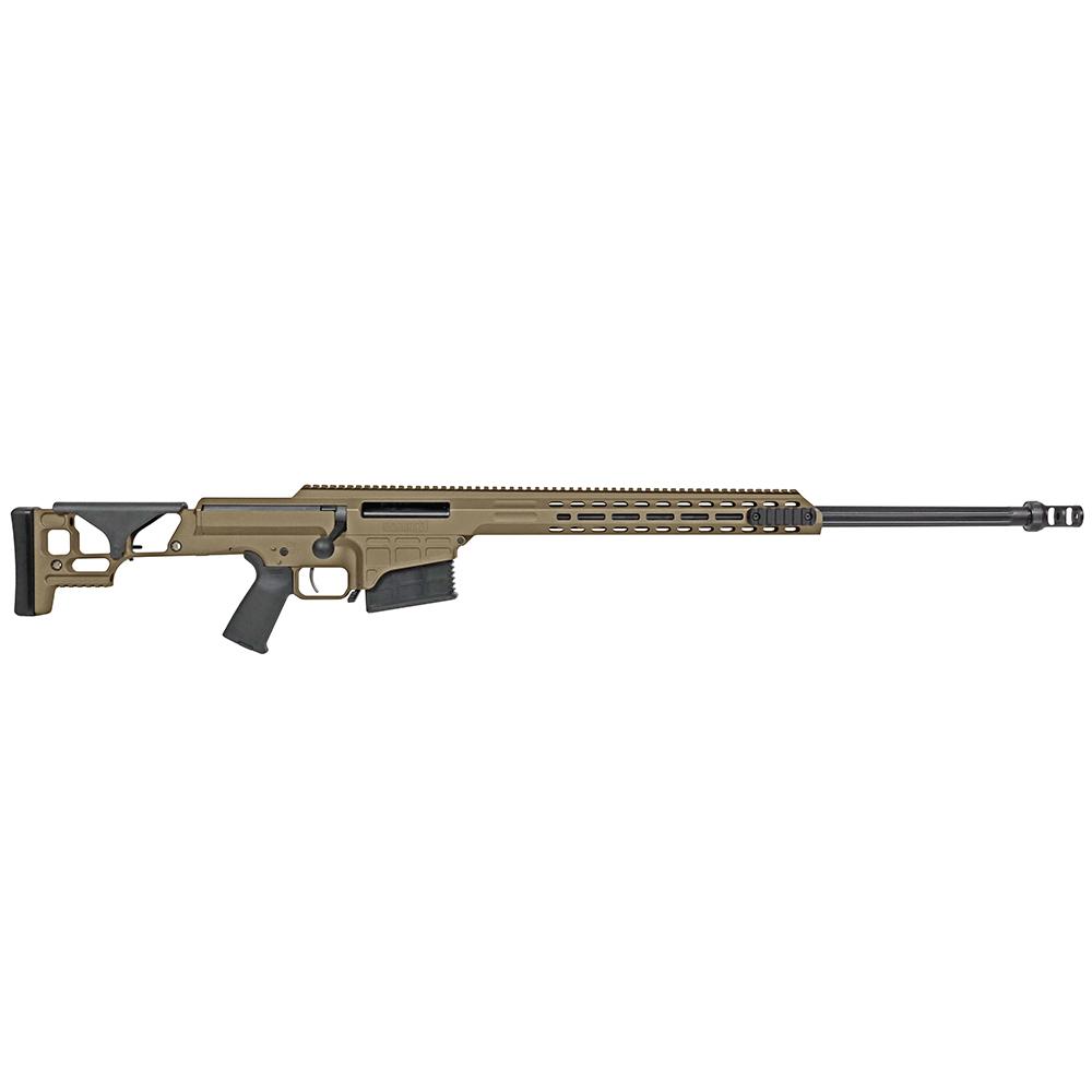 Barrett SMR MRAD Fixed Stock Rifle .338 Norma Magnum 10rd Magazine(1) 26” Fluted Barrel FDE Finish