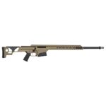 Barrett SMR MRAD Fixed Stock Rifle 6.5 Creedmoor 10rd Magazine(1) 24' Fluted Barrel FDE Finish