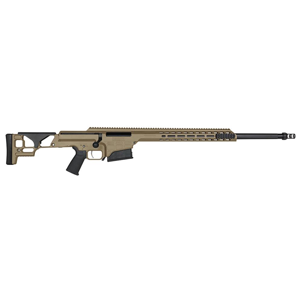 Barrett SMR MRAD Fixed Stock Rifle 6.5 Creedmoor 10rd Magazine(1) 24′ Fluted Barrel FDE Finish