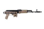 Arsenal SAM7SF 7.62x39mm Semi-Auto AK-47 FDE Rifle with Aluminum Side Folding Stock with Cheek Rest & QD Points - View 3
