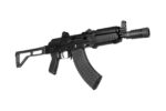 Arsenal Factory SBR AR-M14SF TACT 7.62x39mm Rifle Tactical Right-Side Folding Stock Black Flash Hider - View 1