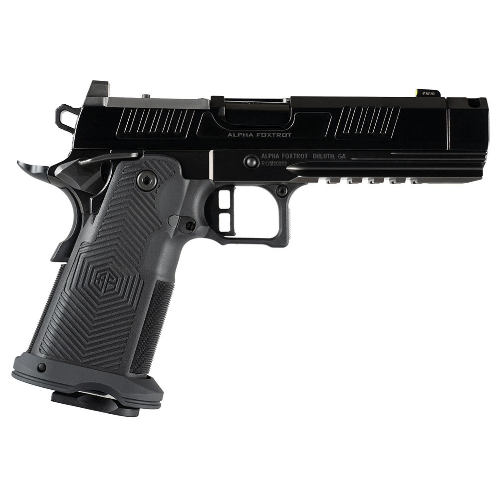 Alpha Foxtrot AF1911 Romulus OR Handgun 9mm Luger 20rd Magazines (2) 3.5″ Threaded Barrel Black