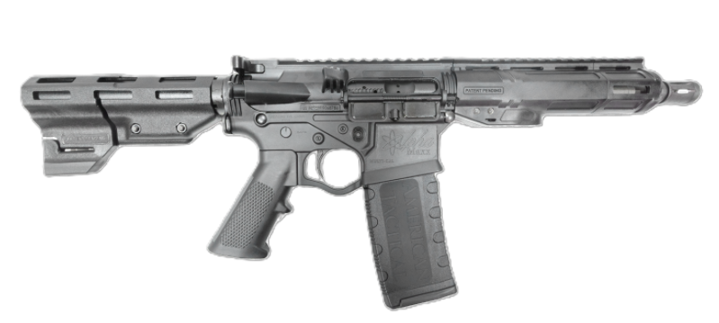 ATI ALPHA MAXX HGA 5.56 7.5″ PISTOL W/7″ POLY MLOK HANGUARD FLAT TOP W/BRACE