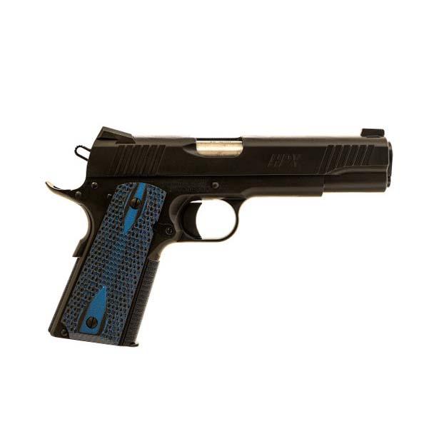 Standard Manufacturing 1911 HPX Handgun .45 ACP 8rd Magazine 5″ Barrel Blue Grips