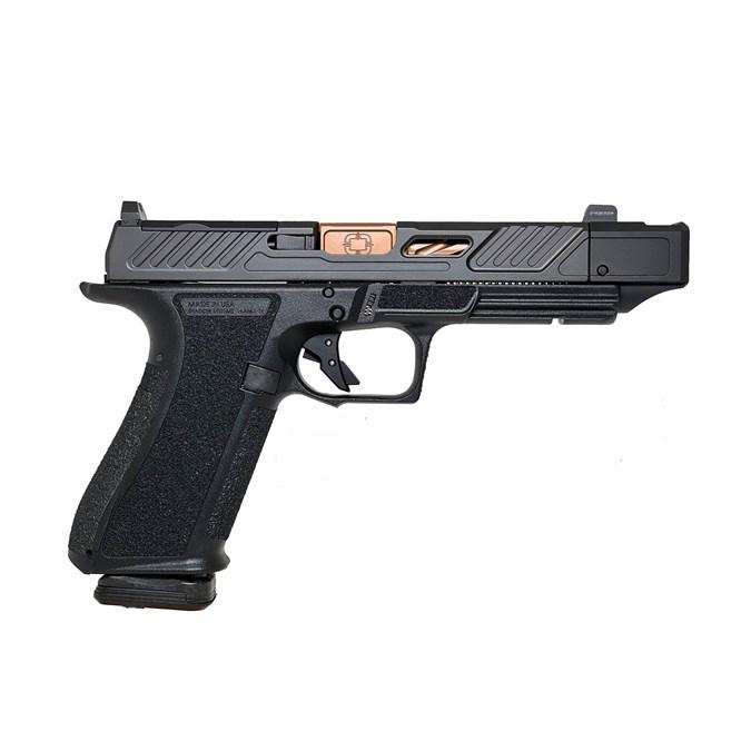 Shadow Systems DR92OP Elite Optic Cut Handgun 9mm Luger 10rd Magazines(2) 4″ Bronze Barrel Compensated Black CA Compliant