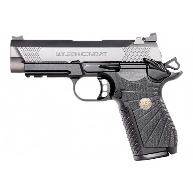 Wilson Combat EDC X9 2.0 Handgun 9mm Luger 15rd Magazine(2) 4″ Barrel Lightrail Armor-Tuff Slide Ambi Safety Anodize Frame