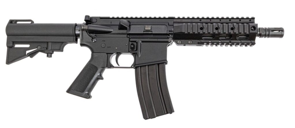 DPMS KITTY KAT 5.56 NATO 7.5IN BARREL 30RD A4 QUAD RAIL WITH BRACE DP51655207131