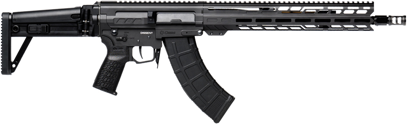 CMMG RIFLE DISSENT MK47 7.62x – 39 14.3″ 30RD FOLDING STK BLK