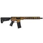 Shark Coast Tactical "Anime- FDE" Rifle 5.56mm 10rd Magazine 16" Barrel 15" MLOK Handguard California Compliant