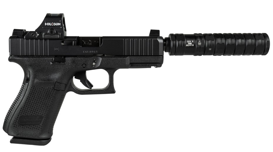 GLOCK 19V SHARK PUPPY 9MM 4.02IN BARREL 15RD BLACK PV1950203SKPBLK